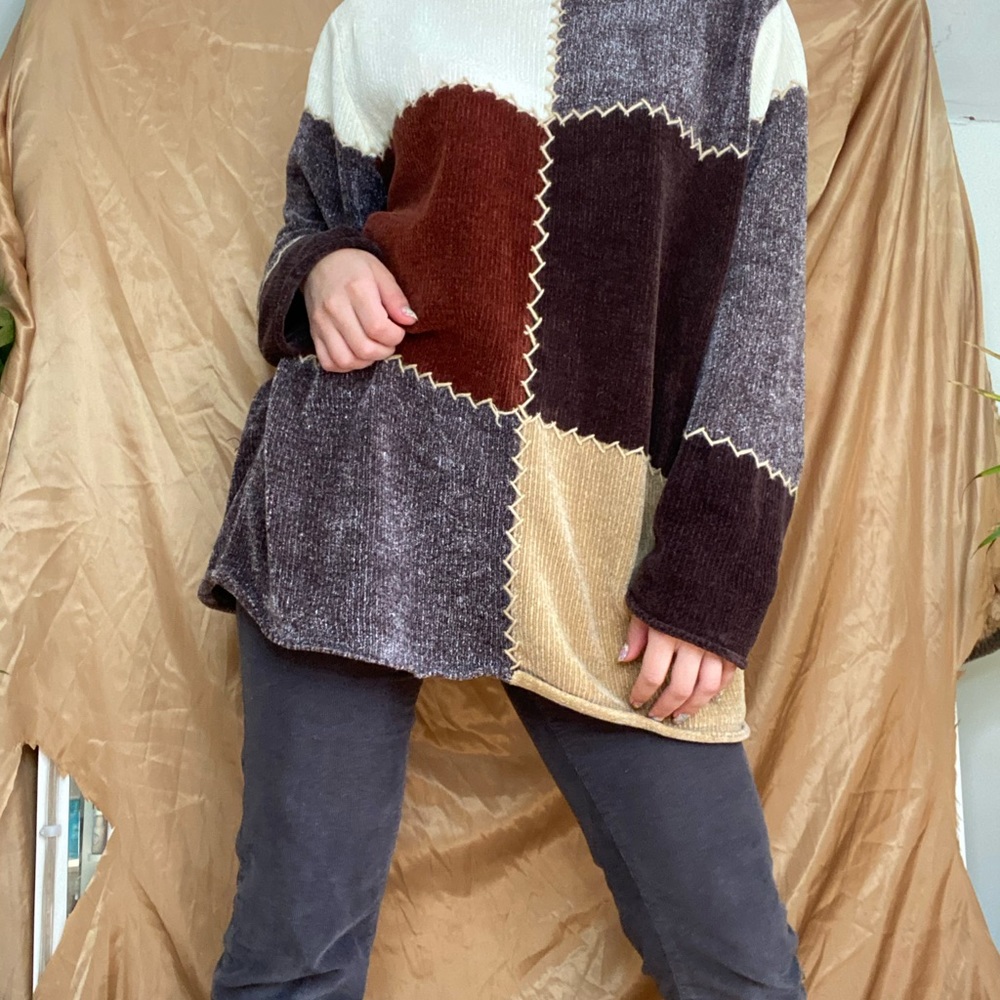 Patchwork Sweater - image 3